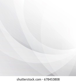 Abstract texture geometric White and gray color technology modern futuristic background, vector illustration