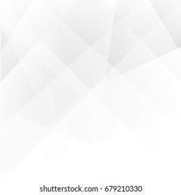Abstract texture geometric White and gray color technology modern futuristic background, vector illustration