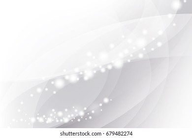 Abstract texture geometric White and gray color technology modern futuristic background, vector illustration