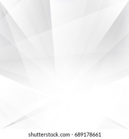 Abstract texture geometric white and gray with space modern  design on Light  gray background, vector illustration