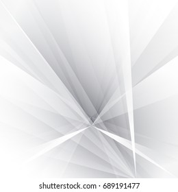 Abstract texture geometric white and gray with space modern  design on Light  gray background, vector illustration