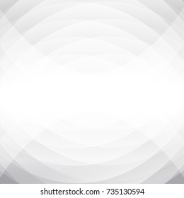 Abstract texture geometric  White and gray color technology modern futuristic background, vector illustration
