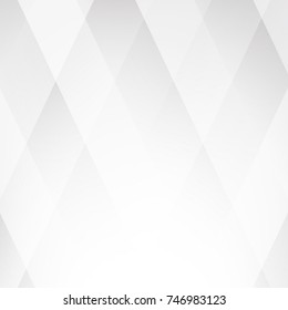 Abstract texture geometric  White and gray color technology modern futuristic background, vector illustration