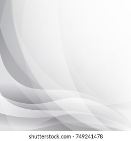 Abstract texture geometric  White and gray color technology modern futuristic background, vector illustration