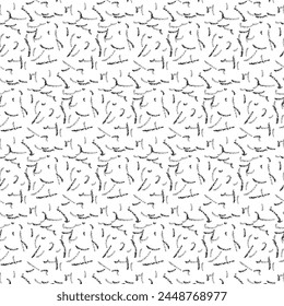 Abstract texture of gray small elements on a white background