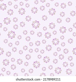 Textura abstracta con formas verdes y lilas sobre un fondo claro. Patrón moderno y elegante sin costura, ilustración vectorial para papel envolvente, impresión de tela.