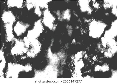 Fondo grunge de textura Abstractas con contraste en blanco y negro, patrón áspero afligido y salpicaduras de ruido, superposición de superficie vintage caótica, mancha de tinta de mármol orgánico desordenado artístico, mancha de pintura
