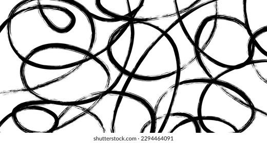 Textura abstracta en forma de grunge. El fondo. Ataques de pincel de textura negra