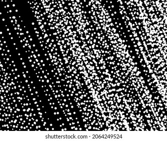 Abstrakte Textur im Grunge-Stil. Schwarz-weißer diagonaler Vektorhintergrund.