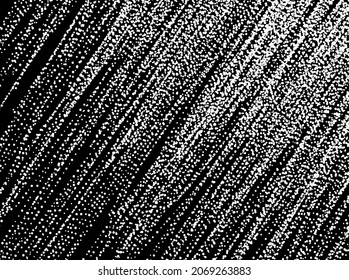 Abstract texture in grunge style. Black and white diagonal vector background.