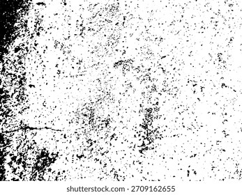 Abstract texture of grunge white and black scratches and cracks distressed dust wall  Overlays line sketch vintage stamp texture with effect grunge. isolated on white background.