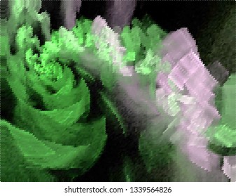 Abstract texture with halftone dots pattern