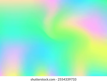 Abstract Texture. Hippie Metal Background. Holographic Background. Neon Image. Trendy Paper. Shiny Foil. Iridescent Gradient. Pop Gasoline Template. Blue Abstract Texture