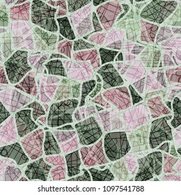 Abstract texture. A hodgepodge of colors. Marble pattern. Chaotic network. Seamless.