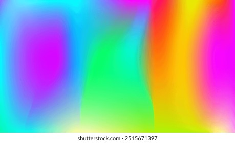 Textura abstrata. Holograma de fundo. Cartão Moderno. Gradiente Pearlescent. Superfície macia. Gradiente Roxo Brilhante. Folheto Futurista Retrô. Luz Pastel. Textura abstrata rosa