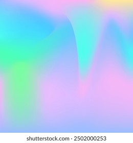 Abstract Texture. Hologram Background. Neon Futuristic Invitation. Soft Light. Blur Vector. Cosmos Foil. Hippie Metal Gradient. Iridescent Gradient. Pink Abstract Texture