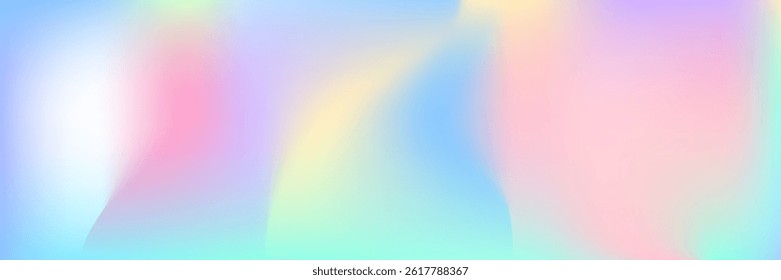 Abstract Texture. Holographic Background. Purple Shiny Gradient. Hipster Card. Blur Holography Brochure. Bright Flyer. Iridescent Gradient. Soft Glitter. Pink Abstract Texture