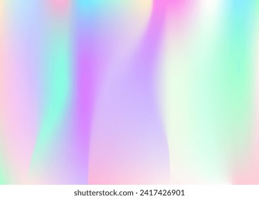 Textura abstracta. Gradiente holográfico. Gradiente brillante azul. Fashion Foil. Antecedentes Peregrinos. Plantilla de metal multicolor. Volante de Unicornio. Concepto Pop. Textura de resumen de violeta