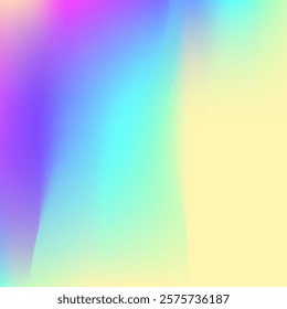 Abstract Texture. Holographic Gradient. Metal Design. Rainbow Card. Iridescent Gradient. Blur Spectrum Invitation. Trendy Flyer. Pink Pop Background. Blue Abstract Texture