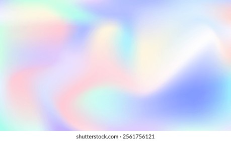 Abstract Texture. Holographic Gradient. Soft Design. Pearlescent Background. Graphic Paper. Fashion Foil. Blue Pop Gradient. Retro Holography Brochure. Pink Abstract Texture