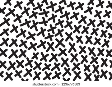 abstract texture impact hand drawn vector
