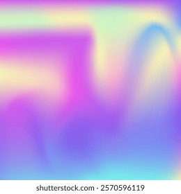 Abstract Texture. Iridescent Background. Cosmos Light. Hologram Gradient. Digital Card. Pop Glitch. Blue Neon Gradient. Retro Holography Illustration. Pink Abstract Texture