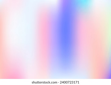 Abstract Texture. Iridescent Background. Hologram Gradient. Fantasy Cover. Metal Design. Blur Geometry Brochure. Fashion Mesh. Violet Retro Background. Blue Abstract Texture