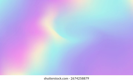 Textura abstrata. Fundo Iridescente. Luz Vintage. Líquido brilhante. Convite Geométrico de Desfoque. Fundo Brilhante Violeta. Falha Retrô. Gradiente do holograma. Textura abstrata rosa