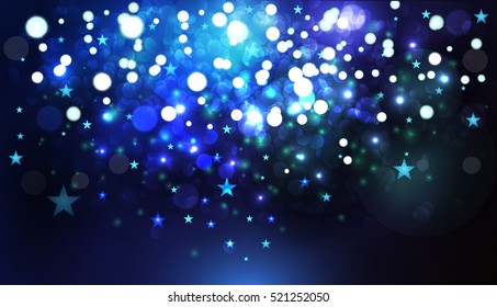 Abstract texture, light bokeh vector background