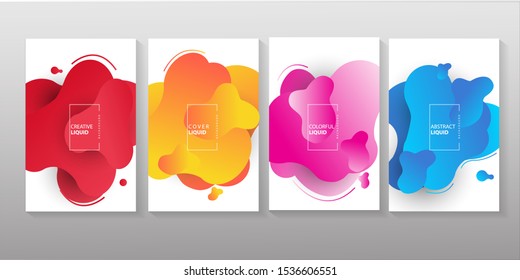 Abstract texture, liquid  gradient abstract background, vector wave shape design, modern trend simple minimal wave background vector illustrasion