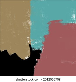 Textura abstracta. Moderna decoración contemporánea. Diseño vectorial colorido para afiches, papel pintado, impresión, cubierta. Diseño de galería