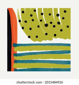 Textura abstracta. Moderna decoración contemporánea. Diseño vectorial colorido para afiches, papel pintado, impresión, cubierta. Diseño de galería