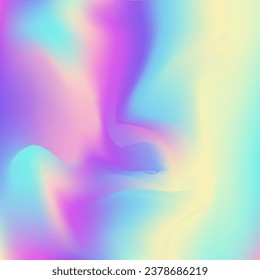 Textura abstracta. Fluido Moderno. Tarjeta Cosmos. Diseño neón. Gradiente holográfico. Fondo irlandés. Invitación a la geometría borrosa. Gradiente pop rosado. Textura de resumen azul