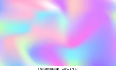 Abstract Texture. Modern Foil. Blur Surface. Pink Pop Background. Holographic Gradient. Fashion Fluid. Shiny Spectrum Illustration. Iridescent Background. Purple Abstract Texture