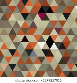 Abstract texture with a mosaic of geometric shapes