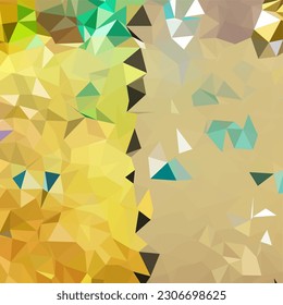 Abstract texture with a mosaic of geometric shapes