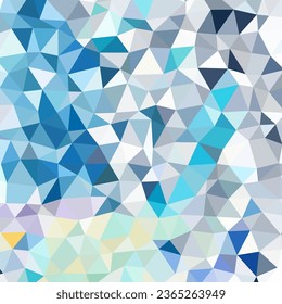 Abstract texture with a mosaic of geometric shapes