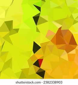 Abstract texture with a mosaic of geometric shapes