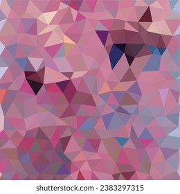 Abstract texture with a mosaic of geometric shapes