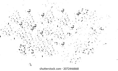 The abstract texture on white background, dirt overlay or screen effect use for grunge background vintage style. Grunge monochrome background for t-shirt design. 
