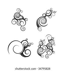 abstract texture organic vector graphic