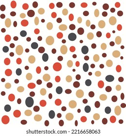 Abstract texture pattern background of colorful circle.