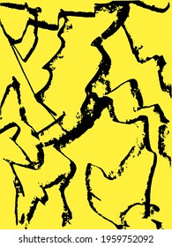 abstract texture pattern background with craquelure broken lines on colored background