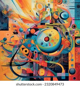 Abstract texture pattern design. Vector graphics background. Template for interior, packaging, wallpaper, textile, paper, interior decoration, painting. SSTKabstract.