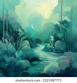 Abstract texture pattern design. Vector graphics background. Template for interior, packaging, wallpaper, textile, paper, interior decoration, painting. SSTKabstract.