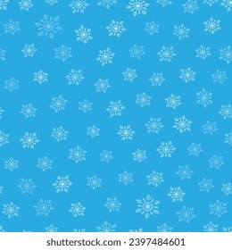Abstract texture pattern with snowflakes Winter background for Christmas and New Year design