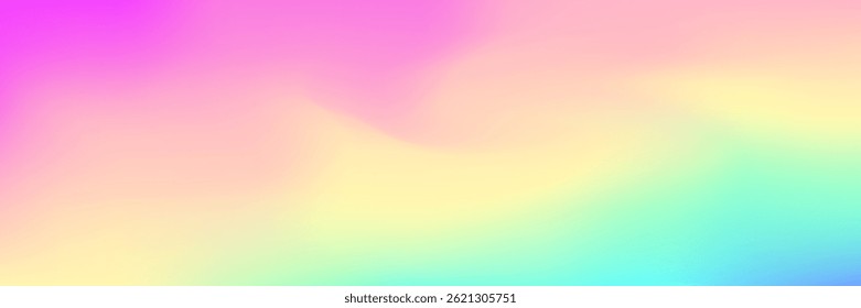 Textura Abstractas. Fondo perlado. Luz de fantasía. Ilustración minimalista Pop. Gradiente brillante púrpura. Tarjeta Kawaii. Fondo irisado. Diseño retro. Textura Abstractas rosa