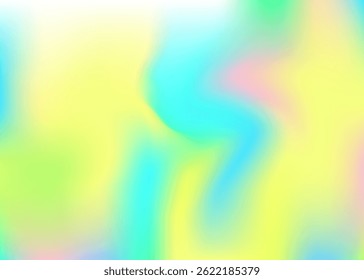 Abstract Texture. Pearlescent Background. Pop Light. Hologram Background. Metal Pattern. Retro Minimalist Template. Hippie Soft Gradient. Liquid Paper. Blue Abstract Texture