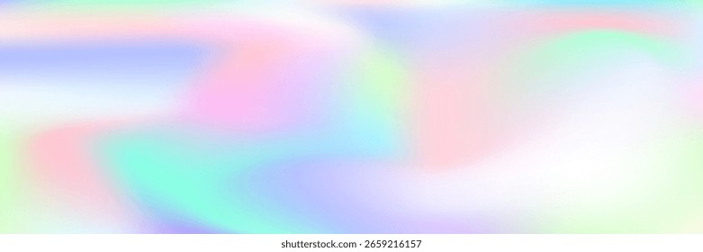 Textura abstrata. Fundo Pearlescent. Gradiente Roxo Brilhante. Cartão de Moda. Folheto Futurístico Suave. Panfleto Cromado. Gradiente holográfico. Banner Neon. Textura abstrata azul