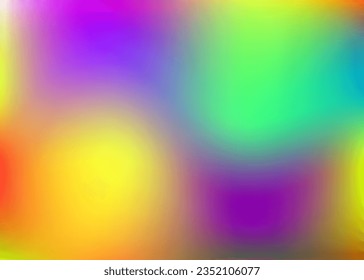 Abstract Texture. Pearlescent Gradient. Purple Neon Background. Blur Image. Soft Minimalist Brochure. Hologram Gradient. Fashion Paper. Modern Foil. Pink Abstract Texture